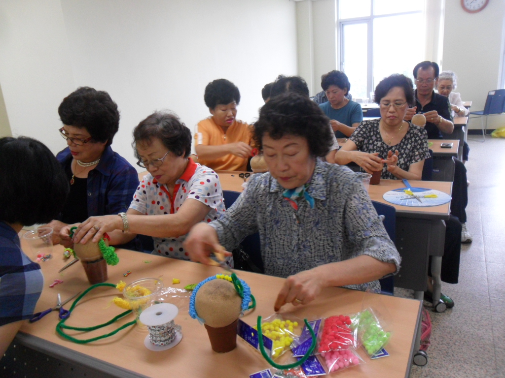 추주시 노인복지관 두번째수업